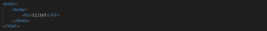 Header element